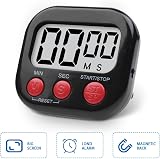 Houdian Digital Kitchen Timer with Magnetic Backing & Stand, Count Up/Down view 3