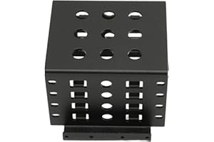 CFTGIW 2 5in HDD Mounting Rack Aluminium Alloy Hollow Design High Hardness 2 5in Hard Drive for IDE HDD SSD Silver and Mounti