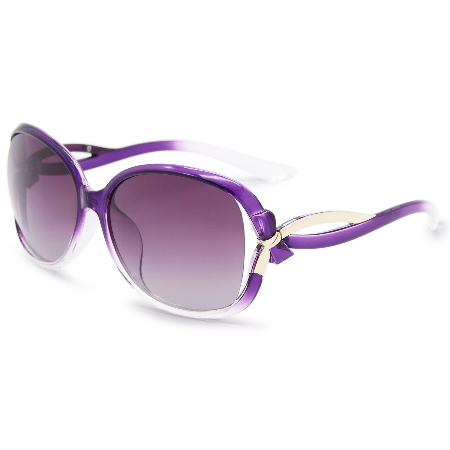 Amztm Classic Fashion Gradient Frame Driving Shades Oversized