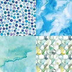 DESEACO Colored Paper Pad 6x6 Dotted Pattern