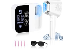 TMOMT OPT Laser Hair Removal Device Permanent, At Home IPL Hair Removal Pro with Cooling System, Body Painless Device for Face Armpits Legs Arms Bikini Line, Women and Men