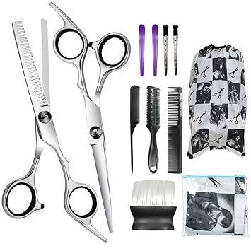 barber scissors set amazon