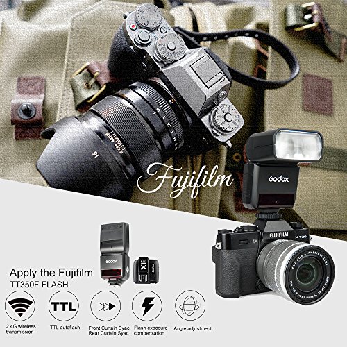Godox TT350F TTL Flash Speedlite pour Fuji FUJIFILM 2,4G HSS 1/8000s GN36 Compatible pour Fuji X-Pro2 X-T20 X-T2 X-Tl X-Prol X-T10 X-El X-A3 X100F X100T etc - Image 3