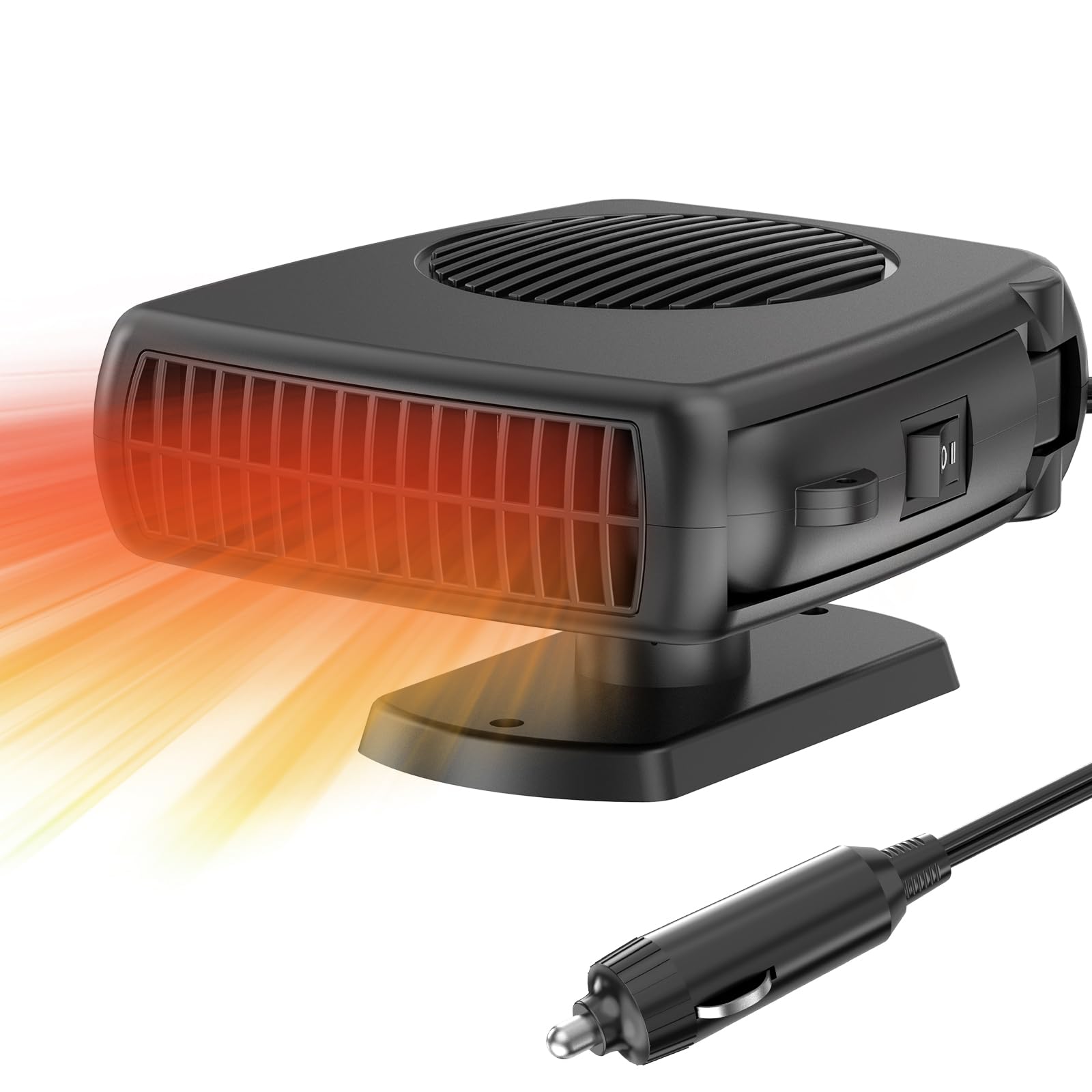 Photo 1 of 200W Car Heater, 12 Volt Portable Heater for Cars, Auto Windshield Defogger Defroster, 2 in 1 Fast Heating & Cooling, Auto Heaters Fan 360 Degree Rotary Defrosters Defoggers