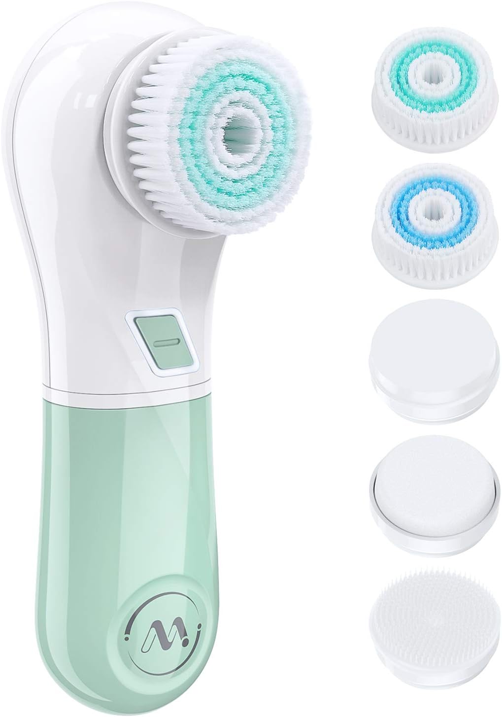 Misiki Facial Cleansing Brush, Electric Face Cleansing Brush with 5
