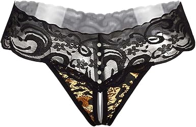 string leopard femme amazon