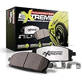 PowerStop Z26 Performance Carbon Fiber Ceramic Brake Pads Front Z26-6006 | Jeep Grand Cherokee, Dodge Durango Carbon Fiber Ceramic Brake Pads + Installation Hardware
