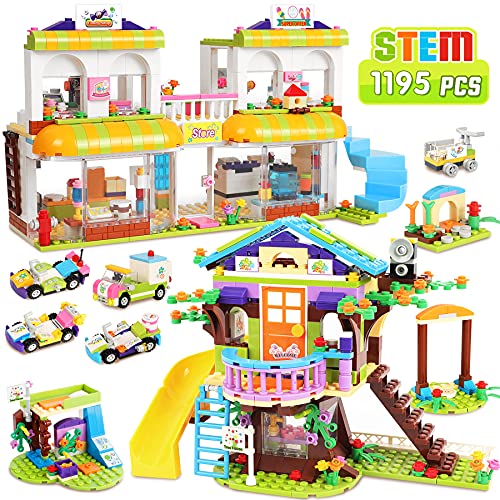 Friends Tree House Store Building Blocks Sets for Girls 612