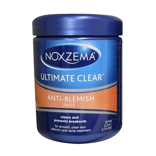 noxzema ultimate clear pads