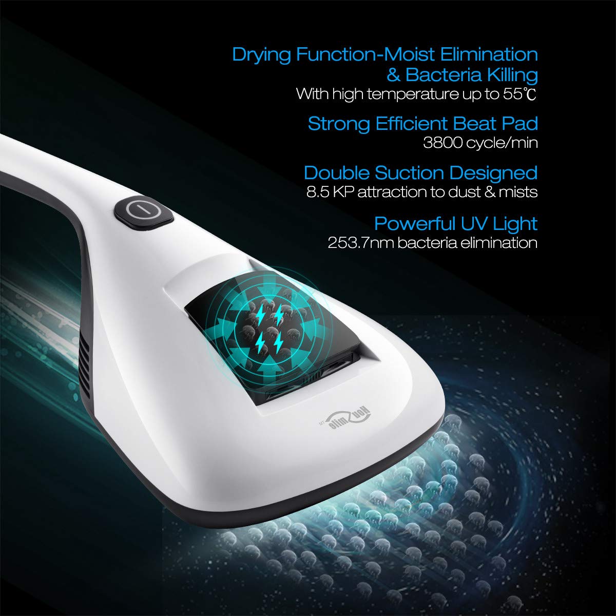 Housmile 804 Anti Dust Mites UV Vacuum Cleaner with Advanced HEPA