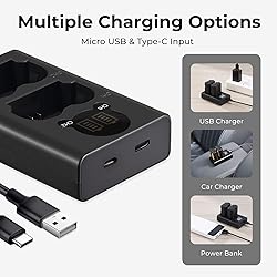 K&F Concept NP-W235 Battery Charger Set for