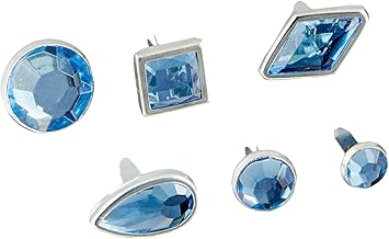 Amazon Com Karen Foster Design Birthstone Brads March 18 Piece
