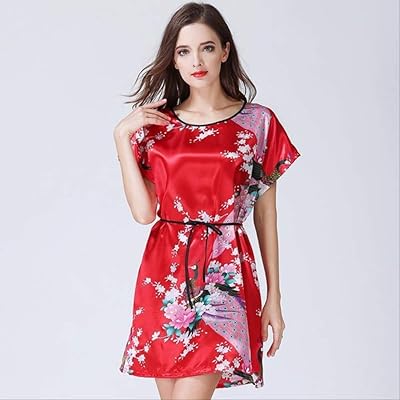 Women's Summer Robe YMKMM Mini Kimono-Style Pajama Kuwait