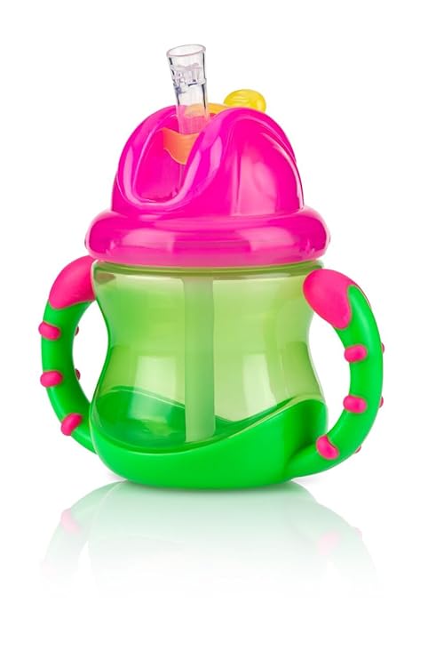 Nuby 240ml Flip N-Sip Cup (Green)