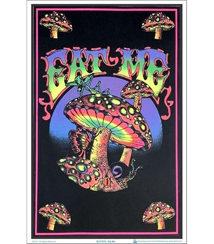 thumbnail interactive-video image 1 of Magic Bus Non-Flocked Blacklight Poster – 24 X 36 – Psychedelic Retro – Studio B 1 of 4