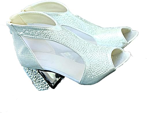 heels with square diamond