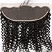 Sent Hair 13x4 Lace Frontal Closure with Baby Hair Free Part Ear to Ear Curly Wave / Straight Brazilian Virgin Human Hair Frontal Natural Color