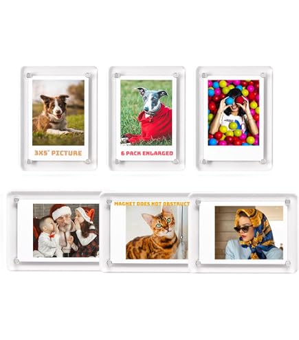 8.5x11 Acrylic Magnetic Picture Frame | Fridge Frame For Certificates, Photos & Recipes - View #8