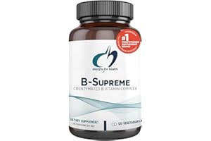 Designs for Health Methylated Vitamin B Complex - Vitamin B Supplements with B12 Vitamins, B1, B3, Niacin, B6, Folate & Biotin - Supports Metabolic and Heart Health, Mood & Energy* (120 Capsules)