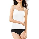 POWER UNICO FLOWER Women’s Slim Fit Camisole – Seamless, Lightweight, Super Soft Layering Tank