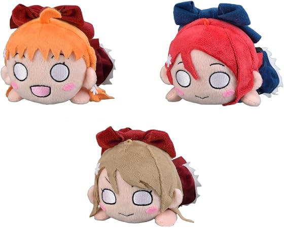 Amazon Co Jp ラブライブ サンシャイン 寝そべりぬいぐるみ 2年生 夢で夜空を照らしたい 全3種セット おもちゃ 通販
