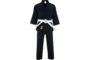 JAGUAR PRO GEAR Regular Middle Weight Karate Kimono Gi Uniforms 100% Cotton - Kids Adults Unisex - Belt Incdlued