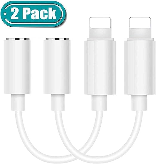Amazon Com Headphones Jack Adapter For Iphone 3 5mm Audio Charge Headphone Cable 2 In 1 Splitter For Charging And Audio Compatible Iphone Dongle Xs Max Xr X 8 8plus 7 7plus Support For All Ios System