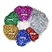 MXXGMYJ Blue Plastic Cheerleader Pom Poms Cheerleading Sports Party Accessories Dance Ball Party Sports Pompoms Cheer Pom Poms