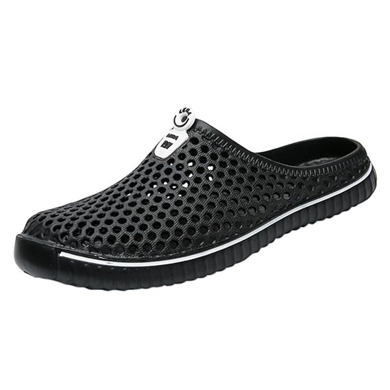 POIUDE Herren Schuhe Unisex Aushöhlen Casual Paar Strand Sandale Flip Flops Schuhe