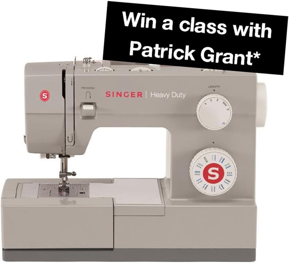 Singer 4423 Heavy Duty Metal Sewing Machine - Grey