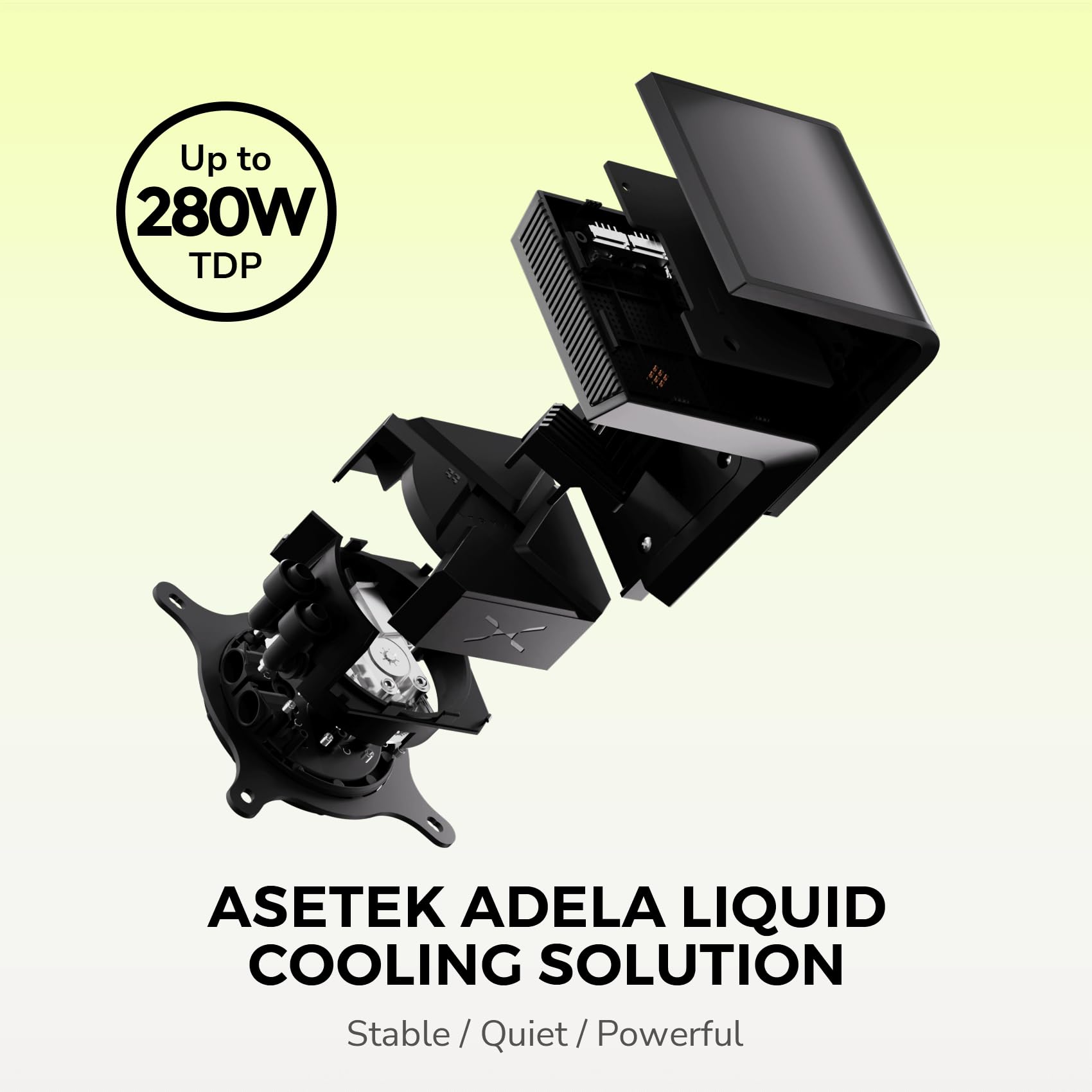 TRYX Panorama SE 360 ARGB 360mm AIO Rotatable 6.5'' AMOLED Curved Screen 3D Anamorphic Effect Customizable AIO Cooler 360mm Asetek Adela 280w TDP ARGB Fan Intel LGA 1851/1700/1200/115X AMD AM5/AM4