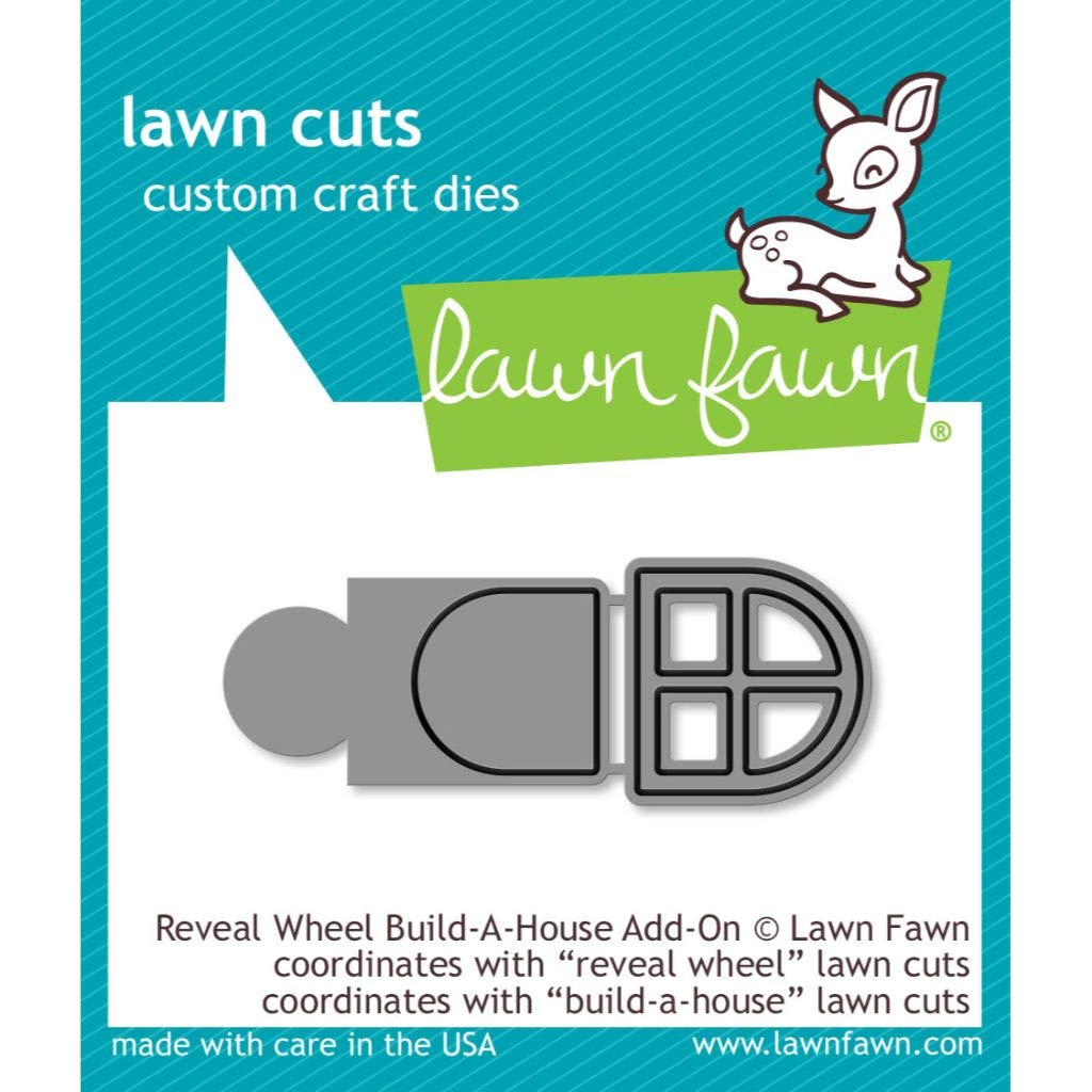 Lawn Cuts Custom Craft Die-Reveal Wheel Build-A-House Add-On