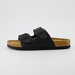 CUSHIONAIRE Lane Cork Footbed Sandals for Women