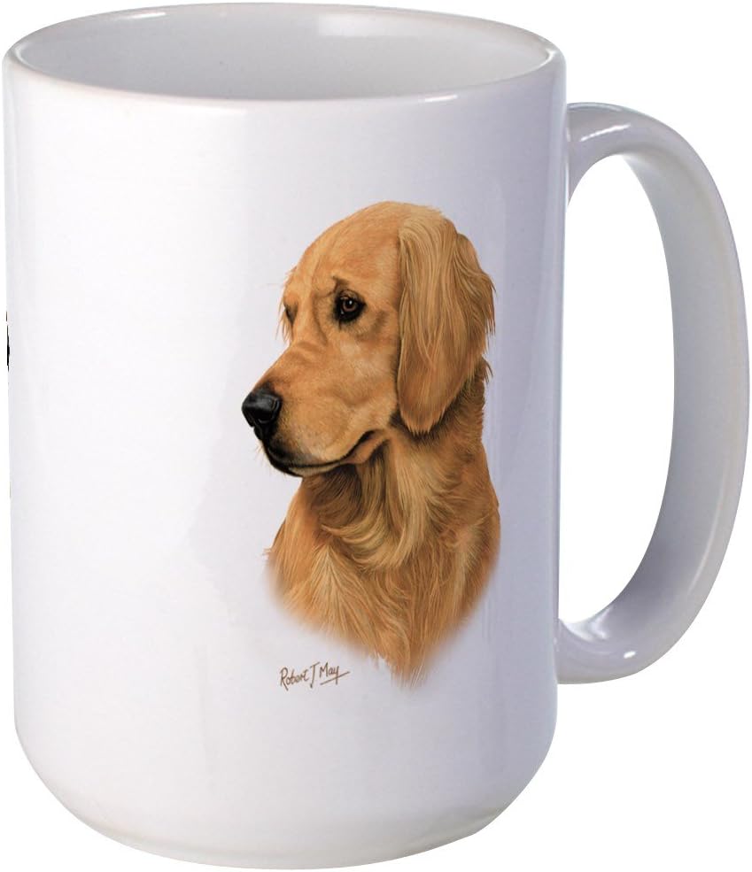 golden retriever coffee mug