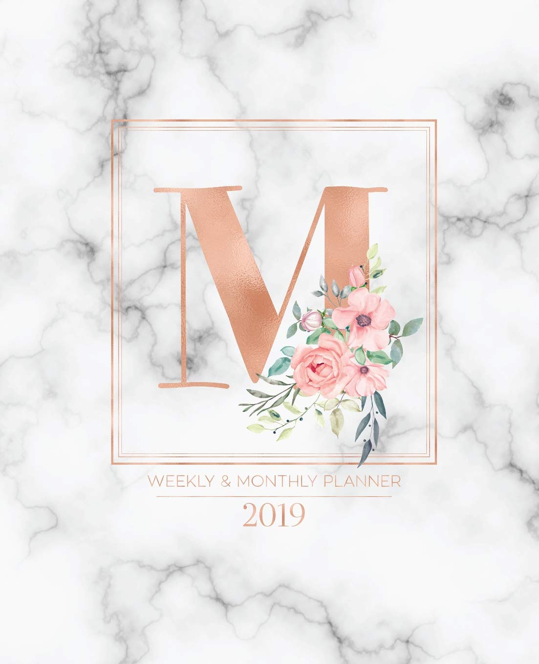 Weekly \u0026 Monthly Planner 2019 