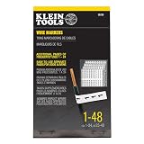 Klein Tools 56250 Wire Marker Book for Cable Management, Electric Panel Organization Wire Label Stickers, Numbered 1-48