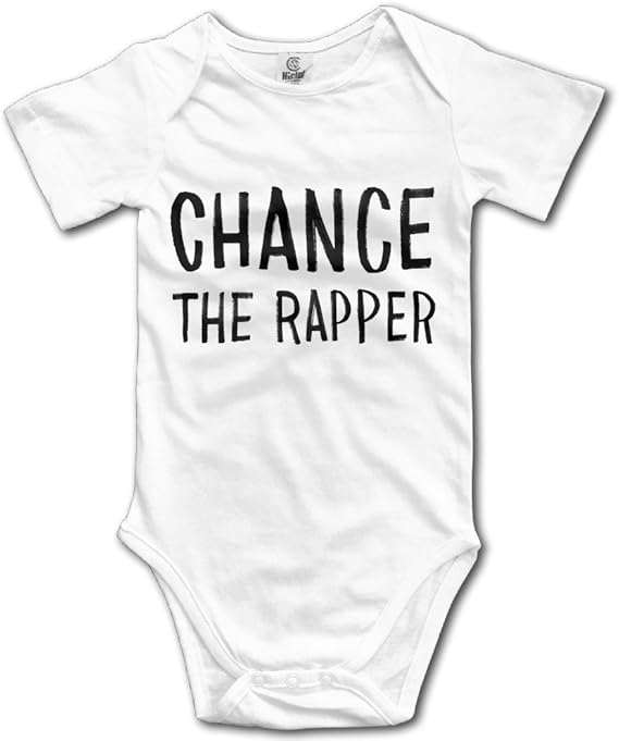 Hip Hop Chance The Rapper Balck Logo Baby Onesie Newborn Baby Clothes Amazon Ca Clothing Accessories