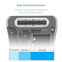 Dlyfull Universal Battery Tester with LCD