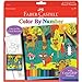 Faber-Castell Color by Number Woodland Forest Friends - Color and Display 1 Color by Number Board, 14 Piece Set