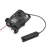 rdzzwxw Airsoft PEQ15 Aiming Red Laser, PEQ 15 Box