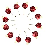 WeddingBobDIY 12Pieces/lot Groom Boutonniere