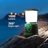 Lepro Camping Lights Rechargeable Lantern 1000 Lumen 4 Modes 4400mAh Power Bank view 2