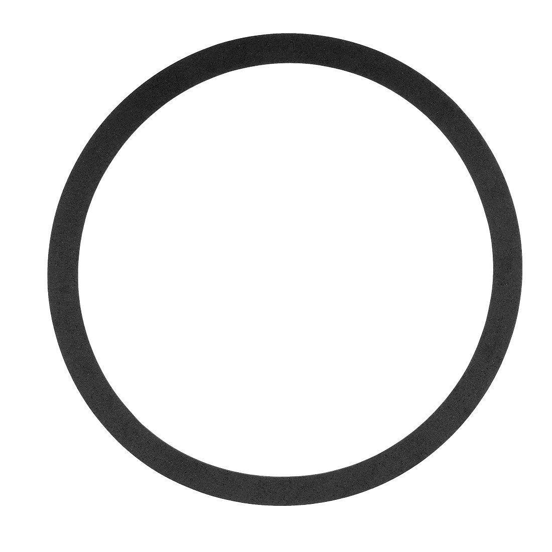 Photo 1 of uxcell Black 8 Inch EVA Foam Speaker Edge Surround Rings Replacement Parts for Speaker Repair or DIY 2Pcs