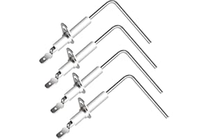 Hunter-wish SEN01114 Flame Sensor for Trane Furnace - Flame Sensor Igniter Sensing Rod for Trane XR80 XR90 XB80 XE80 and American Standard Gas Furnace, Replace SEN00491 SEN0337 B340888P01-4PCS