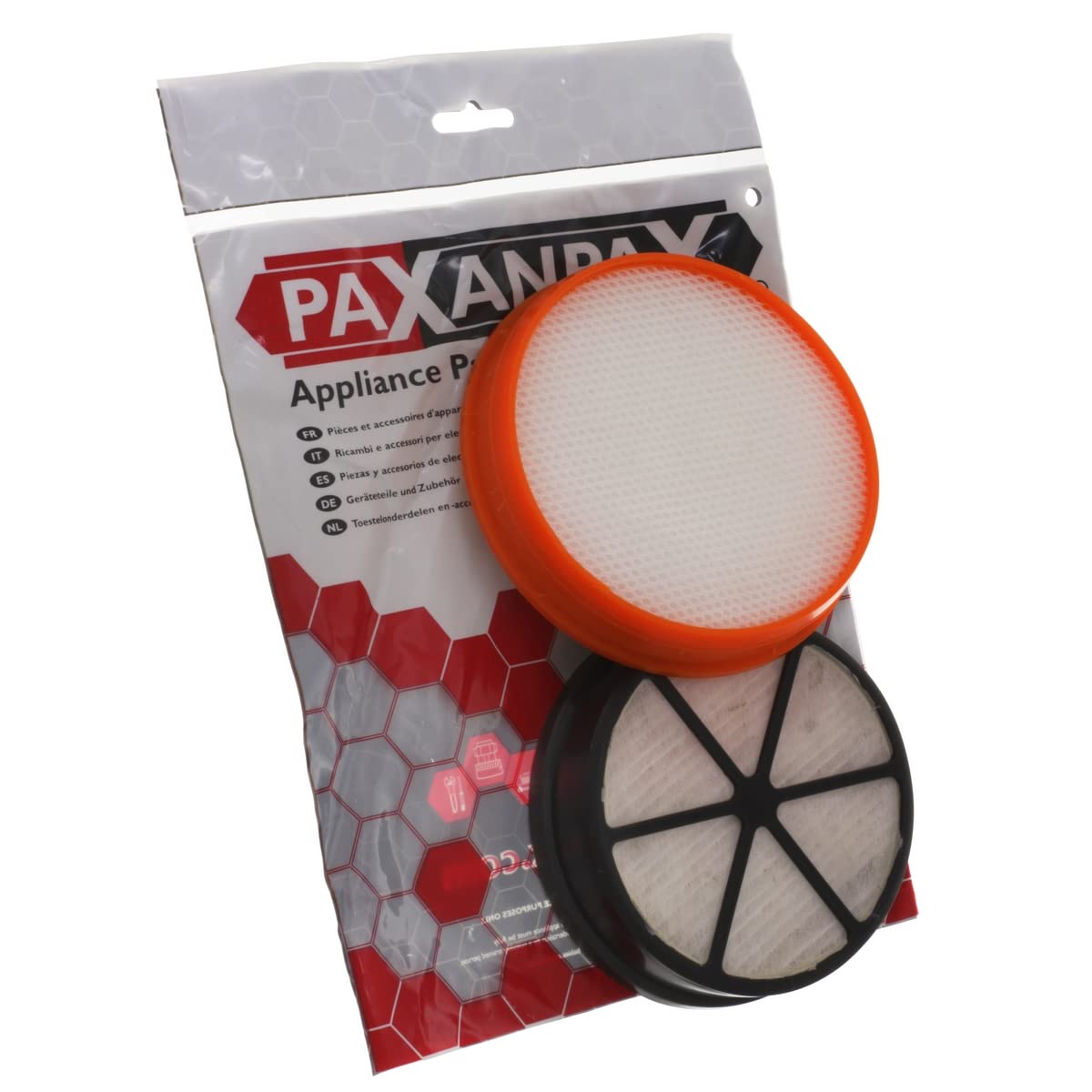 Paxanpax Compatible for Vax U87-ZM-P Zoom Pet Upright Series Filter Kit (Type 90), White