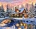 Springbok - Rocky Mountain Christmas - 1000 Piece Jigsaw Puzzle- Cabin in The Woods nestled in The Mountains