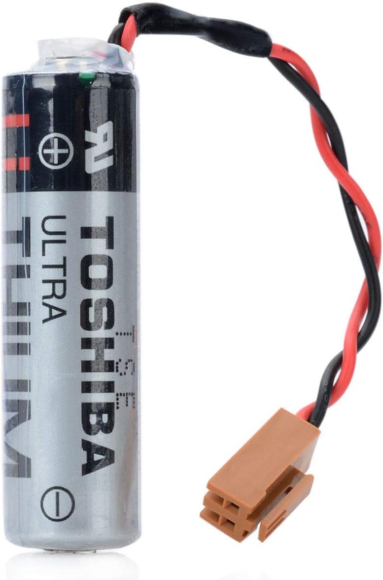 Toshiba ER6V/3.6V Lithium PLC Battery in Factory Bag Electrónicos