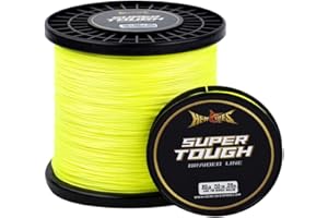 HERCULES Super Tough Braided Fishing Line 4 Strands / 8 Strands, 4lb - 160lb Braid Lines, 150/300/500/1000 Yards for Saltwate