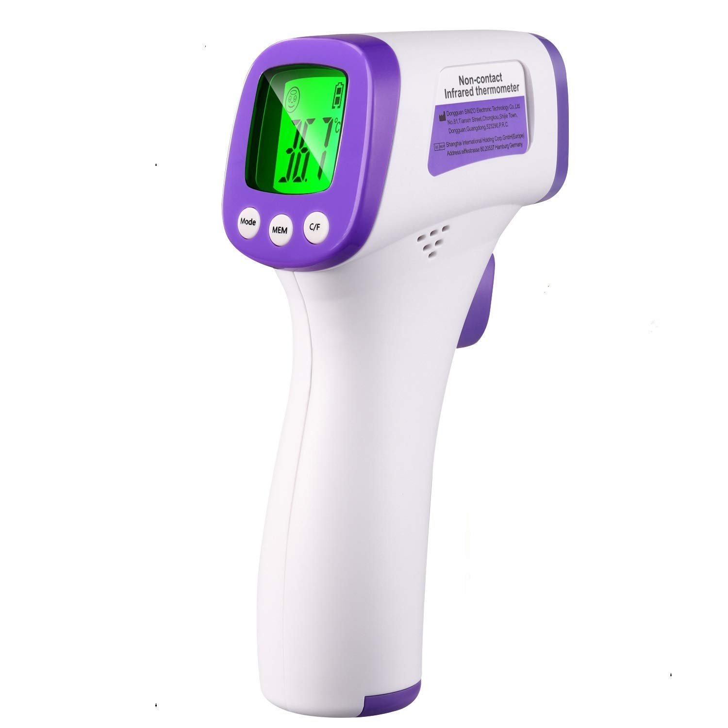 Amazon Com Thermometer Non Contact Body Infrared