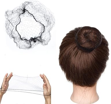 Amazon Com 100 Pcs High Elastic Edge Mesh Hair Nets For Ballet